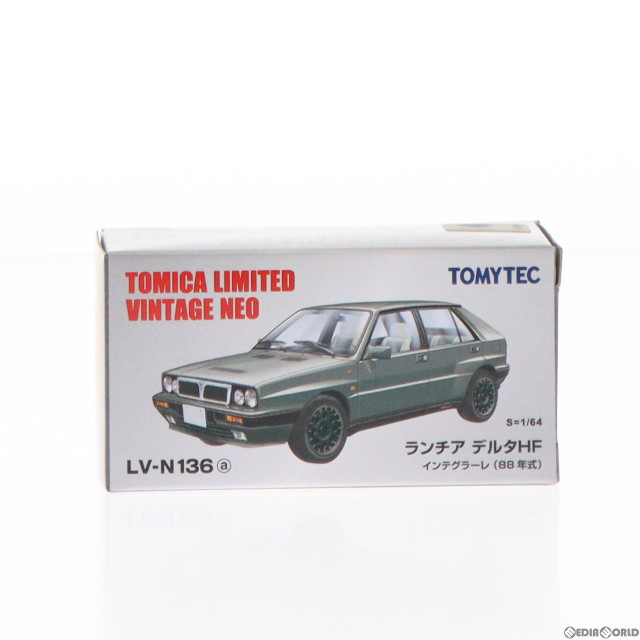 [MDL]トミカリミテッドヴィンテージ NEO TLV-N136a ランチア・デルタHF・インテグラーレ(グレー) 1/64 完成品 ミニカー(280590) TOMYTEC(トミーテック)