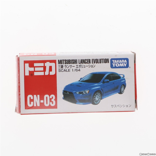 [MDL]中国限定 トミカ CN-03 1/64 三菱 ランサーエボリューション(メタリックブルー) 完成品 ミニカー タカラトミー