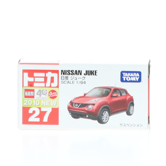 [MDL]トミカ No.27 1/64 日産 ジューク(レッド/赤箱/中国製) 完成品 ミニカー タカラトミー