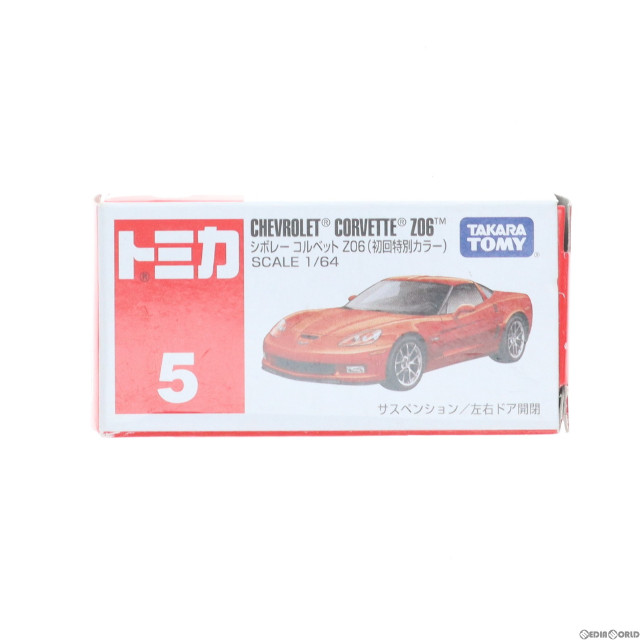 [MDL]トミカ No.5 シボレー コルベット Z06(初回特別カラー/レッド/赤箱) 完成品 ミニカー タカラトミー