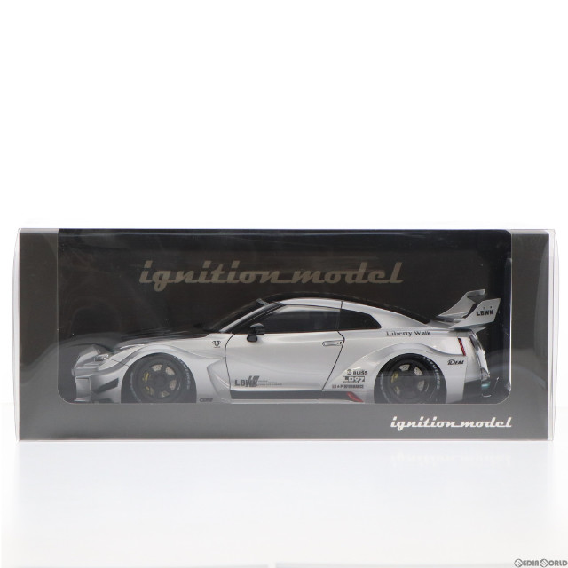 [MDL]1/18 LB-Silhouette WORKS GT Nissan 35GT-RR(シルバー) 完成品 ミニカー(IG2356) ignition model(イグニッションモデル)