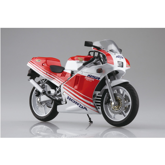 [MDL]1/12 完成品バイク Honda NSR250R '88 ファイティングレッド/ロスホワイト 完成品 ミニカー(111567) スカイネット(アオシマ)