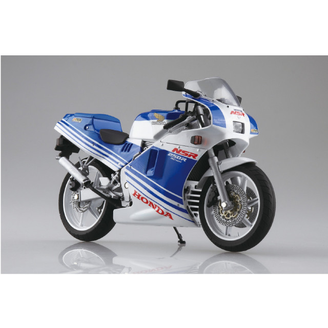 [MDL]1/12 完成品バイク Honda NSR250R '88 テラブルー/ロスホワイト 完成品 ミニカー(111574) スカイネット(アオシマ)