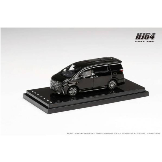 [MDL]1/64 Toyota ALPHARD(トヨタ アルファード) Z ブラック 完成品 ミニカー(HJ641078BBK) ホビージャパン