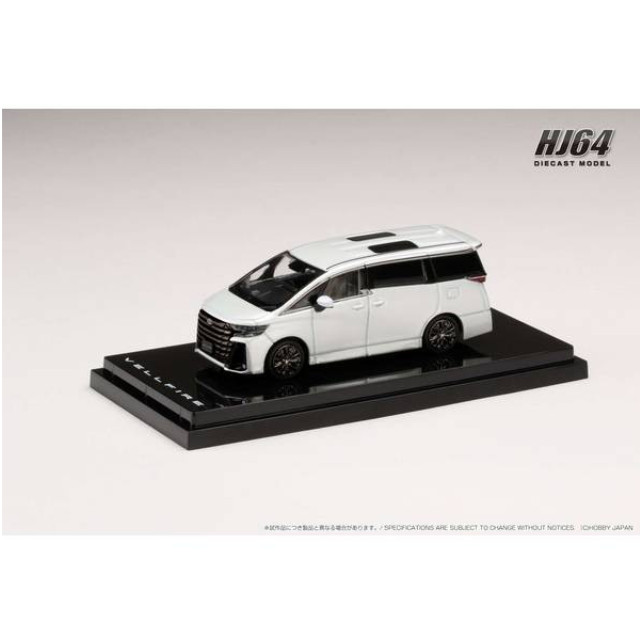 [MDL]1/64 トヨタヴェルファイア Z Premier プラチナホワイトパールマイカ 完成品 ミニカー(HJ641077BW) ホビージャパン
