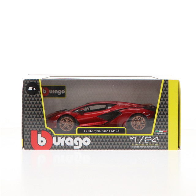 [MDL]1/24 ランボルギーニ シアン FKP37(レッド) 完成品 ミニカー(BUR21099R1) BBURAGO(ブラゴ)