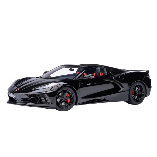[MDL]オートアート・コンポジットダイキャストモデル 1/18 シボレー コルベット(C8) スティングレイ Z51(ブラック) 完成品 ミニカー(71280) AUTOart(オートアート)
