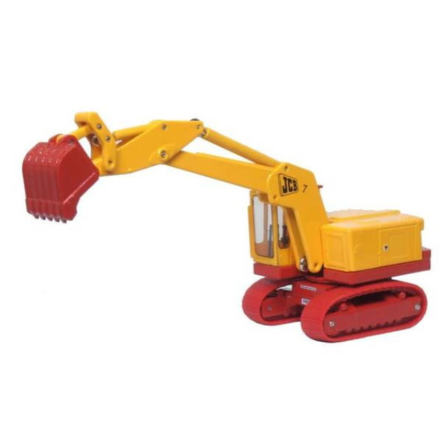 [MDL]1/76 JCB 7 エクスカベーター 完成品 ミニカー(OX76JCB7001) OXFORD(オックスフォード)