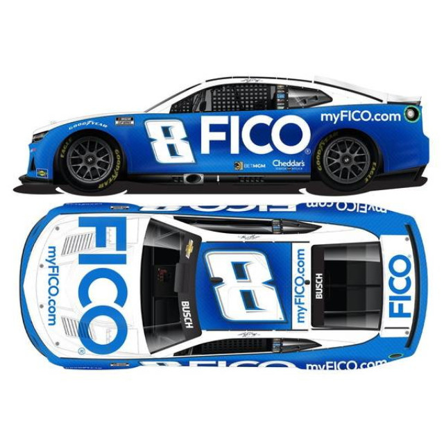 [MDL] Lionel Racing(ライオネルレーシング) 1/64 FICO 2024 シボレー カマロ ZL1 カイル・ブッシュ #8 完成品 ミニカー(LR302920) 京商