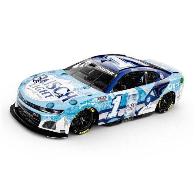 [MDL] Lionel Racing(ライオネルレーシング) 1/64 BUSCH LITE CROCS 2024 シボレー カマロ ZL1 ロス・チャスティン #1 完成品 ミニカー(LR305242) 京商