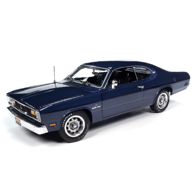 [MDL] 1/18 1970 プリムス ダスター 340(メカム オークション) FC7 インヴァイオレット 完成品 ミニカー(AMM1340) AMERICAN MUSCLE(アメリカンマッスル)