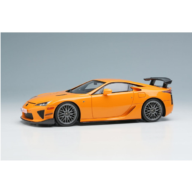 [MDL] 1/43 レクサス LFA ニュルブルクリンクパッケージ ニュルブルクリンク ファステストラップ 7:14:64 2011 オレンジ 完成品 ミニカー(EM778) EIDOLON(アイドロン)