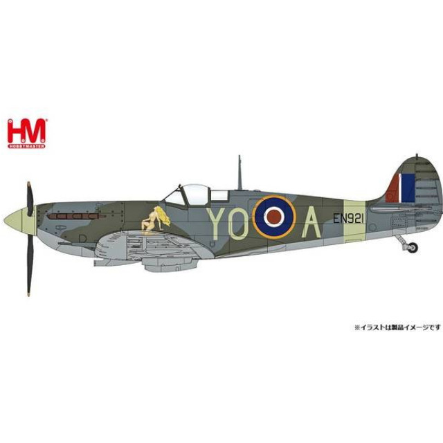 [MDL] 1/48 スピットファイア Mk.Vb イギリス空軍 第401飛行隊 ジャック・シェファード 1943 完成品 飛行機(HA7862) ホビーマスター