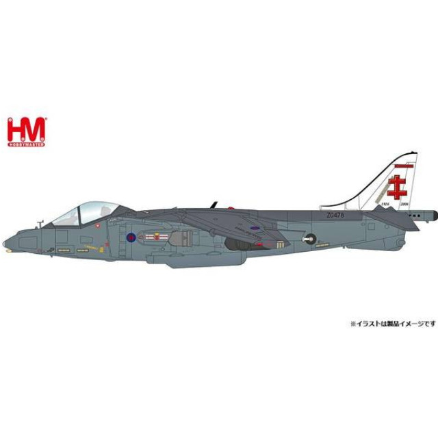 [MDL] 1/72 ハリアー GR.9A イギリス空軍 コニングスビー空軍基地 2006 完成品 飛行機(HA2651) ホビーマスター