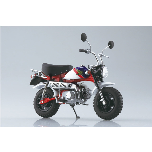[MDL] 1/12 完成品バイク Honda モンキー・スペシャル シャスタホワイト(トリコロール) 完成品 ミニカー(111703) スカイネット(アオシマ)