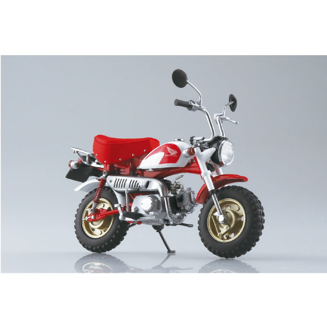 [MDL] 1/12 完成品バイク Honda モンキー・スペシャル シャスタホワイト×キャンディアラモアナレッド 完成品 ミニカー(111710) スカイネット(アオシマ)