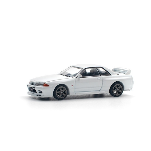 [MDL] 1/64 NISSAN GT-R R32 - CRYSTAL WHITE 完成品 ミニカー(PR640157) POP RACE(ポップレース)