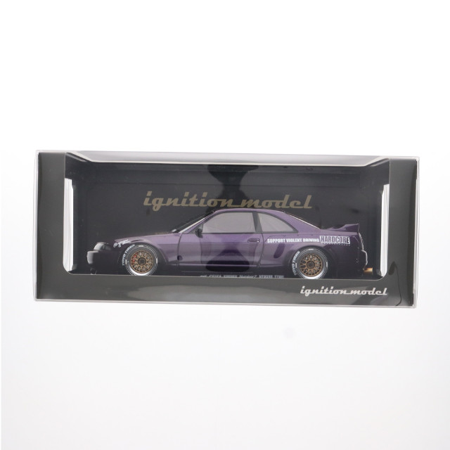 [MDL]1/18 PANDEM GT-R BCNR33(パープル) 完成品 ミニカー(IG3032) ignition model(イグニッションモデル)