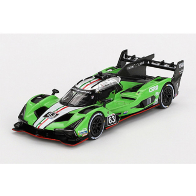 [MDL] MINI-GT 1/64 ランボルギーニ SC63 IMSA セブリング12時間 2024 #63 Iron Lynx(ブリスター仕様) 完成品 ミニカー(MGT00816-BL) TSM(トゥルースケールミニチュアズ)