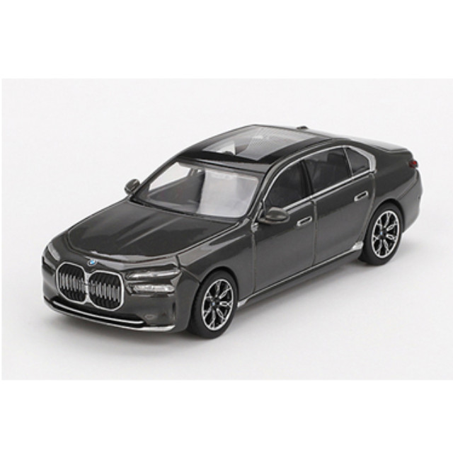 [MDL] MINI-GT 1/64 BMW i7 xDrive60 ドラビットグレー(左ハンドル)(ブリスター仕様) 完成品 ミニカー(MGT00818-BL) TSM(トゥルースケールミニチュアズ)
