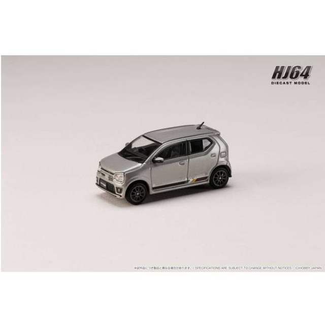 [MDL] 1/64 スズキ アルト ワークス(HA36S) スチールシルバーメタリック 完成品 ミニカー(HJ641070AS) ホビージャパン