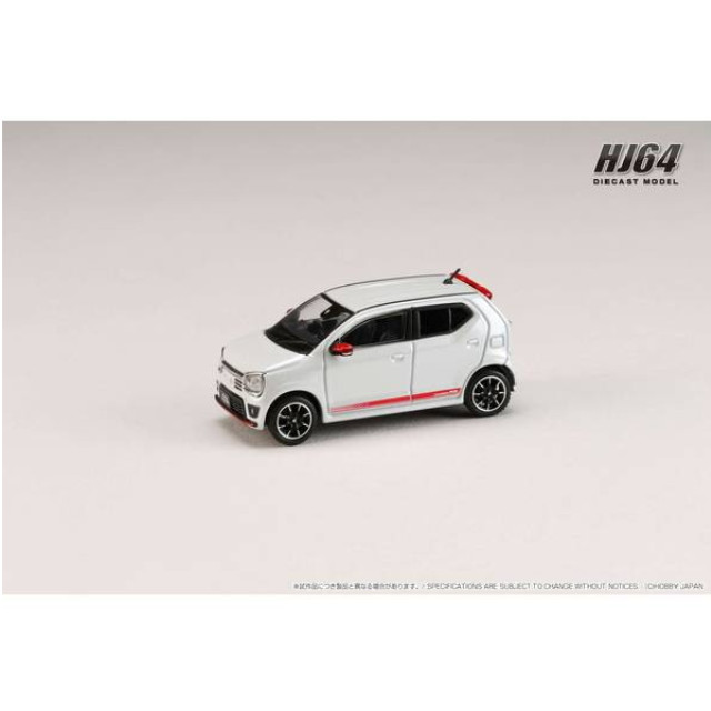 [MDL] 1/64 スズキ アルト ターボ RS(HA36S) パールホワイト 完成品 ミニカー(HJ642070AW) ホビージャパン