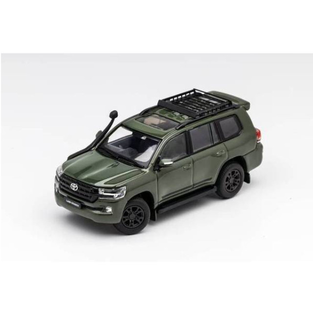 [MDL] 1/64 トヨタ ランドクルーザーLC200(Backpack version) LHD ウェーディングホース/ラゲッジラック付 グリーン 完成品 ミニカー(KS072-150) Gaincorp Products(ゲインコーププロダクツ)