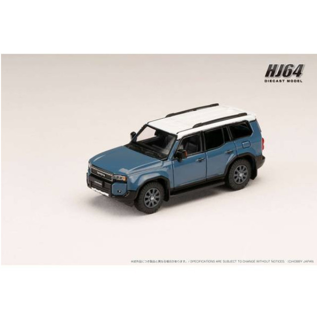 [MDL] 1/64 トヨタ ランドクルーザー 250(LHD) スモーキーブルー 完成品 ミニカー(HJ644081BLW) ホビージャパン