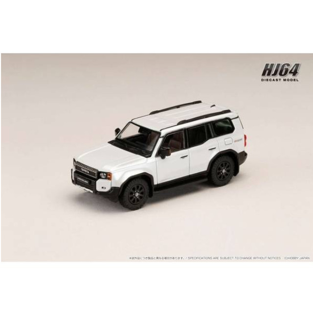 [MDL] 1/64 トヨタ ランドクルーザー 1ST EDITION(LHD) プラチナホワイトパールマイカ 完成品 ミニカー(HJ645081PW) ホビージャパン