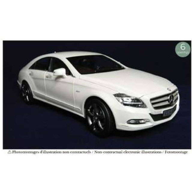 [MDL] 1/18 MB CLS クーペ 2011 メタリックブリリアントホワイト 完成品 ミニカー(183943) NOREV(ノレブ)