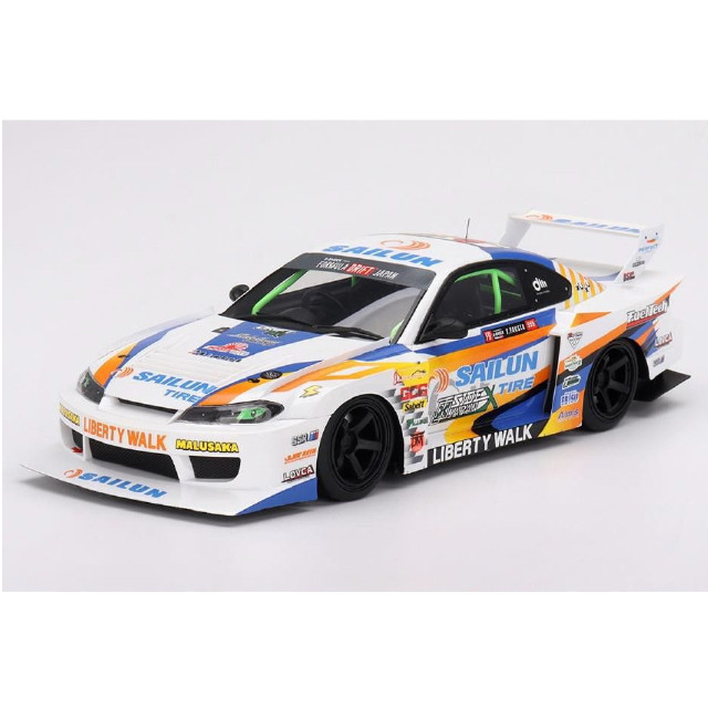 [MDL] 1/18 Nissan シルビア(S15) LB-Super Silhouette#555 2023 Formula Drift Japan 完成品 ミニカー(TS0586) TOP SPEED(トップスピード)