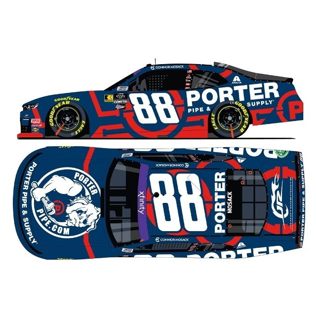 [MDL] Lionel Racing(ライオネルレーシング) 1/64 NASCAR xfinity PORTER PIPE & SUPPLY 2024 シボレー カマロ ZL1 コナー・モサック #88 完成品 ミニカー(LR308274) 京商