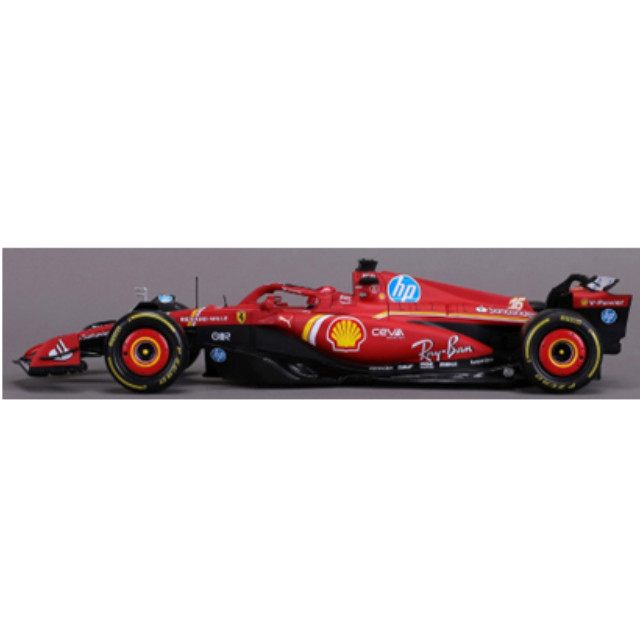 [MDL] 1/18 フェラーリ SF-24 2024 No.16 C.ルクレール ドライバー付 完成品 ミニカー(18-16815L) BBURAGO(ブラゴ)
