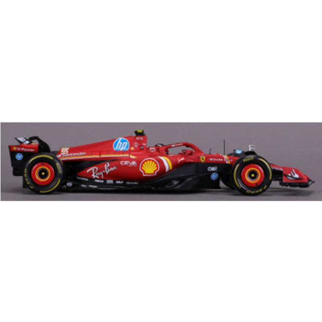 [MDL] 1/18 フェラーリ SF-24 2024 No.55 C.サインツ Jr. ドライバー付 完成品 ミニカー(18-16815S) BBURAGO(ブラゴ)