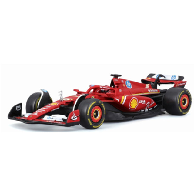 [MDL] 1/43 フェラーリ SF-24 2024 イモラGP No.16 C.ルクレール ドライバー付 完成品 ミニカー(18-36843LI) BBURAGO(ブラゴ)