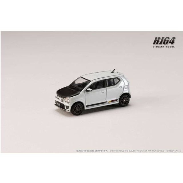 [MDL] 1/64 スズキ アルト ワークス(HA36S) カーボンボンネット カスタムバージョン パールホワイト 完成品 ミニカー(HJ641070CW) ホビージャパン