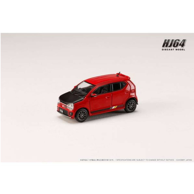 [MDL] 1/64 スズキ アルト ワークス(HA36S) カーボンボンネット カスタムバージョン ピュアレッド 完成品 ミニカー(HJ641070CR) ホビージャパン