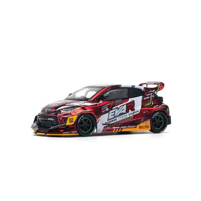 [MDL] 1/64 エヴァRT弐号機 GOODRIDE GRヤリス 新世紀エヴァンゲリオン 完成品 ミニカー(PR640126) POP RACE(ポップレース)