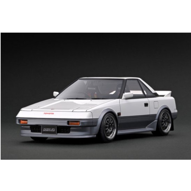 [MDL] 1/18 Toyota MR2(AW11) White / Silver 完成品 ミニカー(IG3505) ignition model(イグニッションモデル)