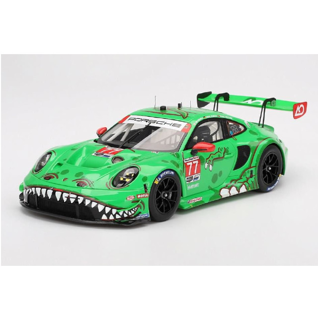 [MDL] 1/18 ポルシェ 911 GT3 R IMSA デイトナ24時間 GTD 2位入賞車 2023 #77 AO Racing 完成品 ミニカー(TS0582) TOP SPEED(トップスピード)