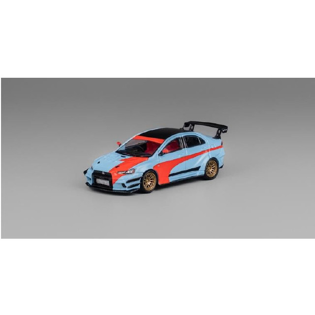 [MDL] 1/64 Mitsubishi ランサー エボリューション X Varis オレンジ/ブルー 完成品 ミニカー(CM64-EVOX-01) CM MODEL