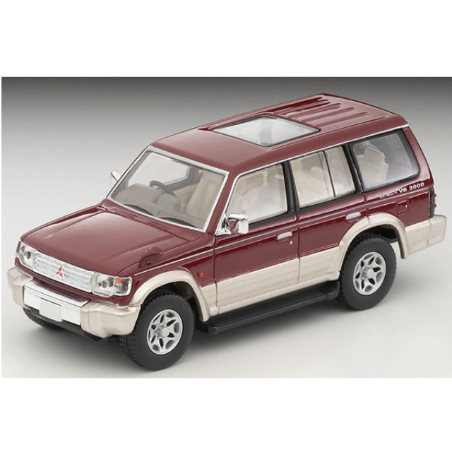 [MDL] トミカリミテッドヴィンテージ NEO 1/64 LV-N206b 三菱 パジェロ ミッドルーフワイド VR(赤/ベージュ) 96年式 完成品 ミニカー(329473) TOMYTEC(トミーテック)