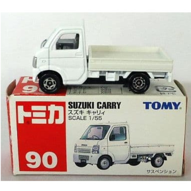 [MDL]トミカ No.90 1/55 スズキ キャリィ(ホワイト/赤箱) 完成品 ミニカー トミー