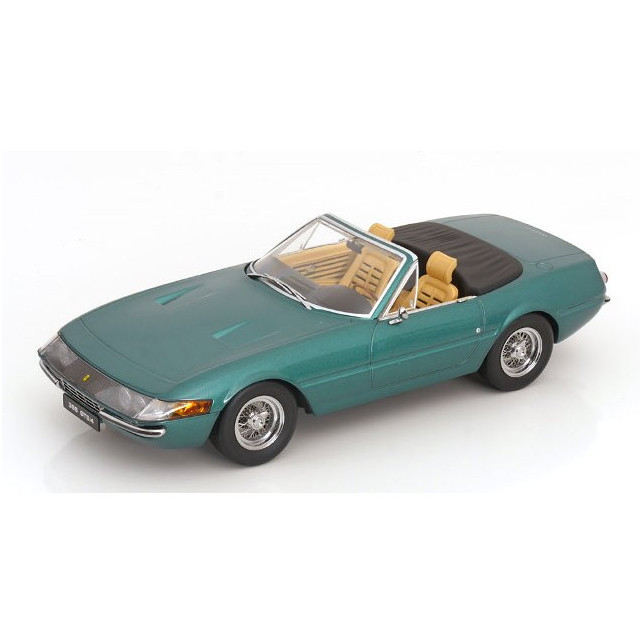 [MDL] 1/18 フェラーリ 365 GTS デイトナ カブリオ 1stシリーズ 1969 グリーンメタリック 完成品 ミニカー(KKDC180613) KK scale(ケーケースケール)