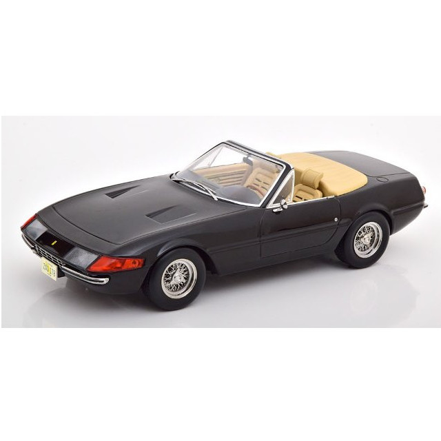 [MDL] (再販)1/18 フェラーリ 365 GTS デイトナ カブリオ 1stシリーズ 1969 USバージョン ブラック 完成品 ミニカー(KKDC180612) KK scale(ケーケースケール)
