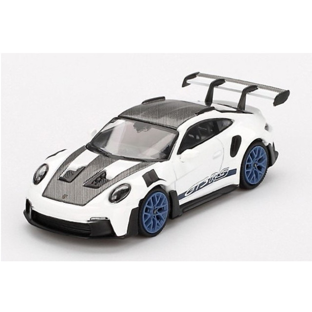 [MDL] MINI-GT 1/64 ポルシェ 911(992) GT3 RS ヴァイザッハパッケージ ホワイト w/インディゴブルー(左ハンドル) 完成品 ミニカー(MGT00853-L) TSM(トゥルースケールミニチュアズ)