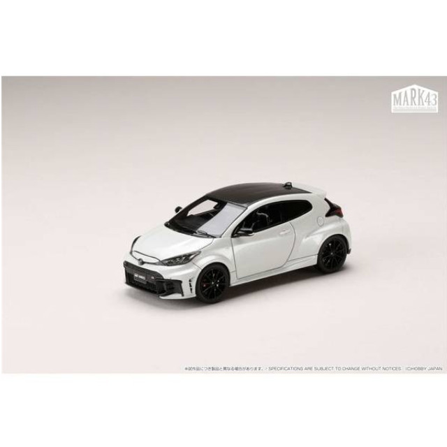 [MDL] 1/43 トヨタ GRヤリス RZ High performance 2024 プラチナホワイトパールマイカ 完成品 ミニカー(PM43145BPW) MARK43