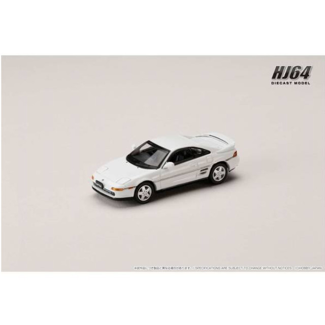 [MDL] 1/64 トヨタ MR2(SW20) GT-S(1991) スーパーホワイトII 完成品 ミニカー(HJ642045W) ホビージャパン