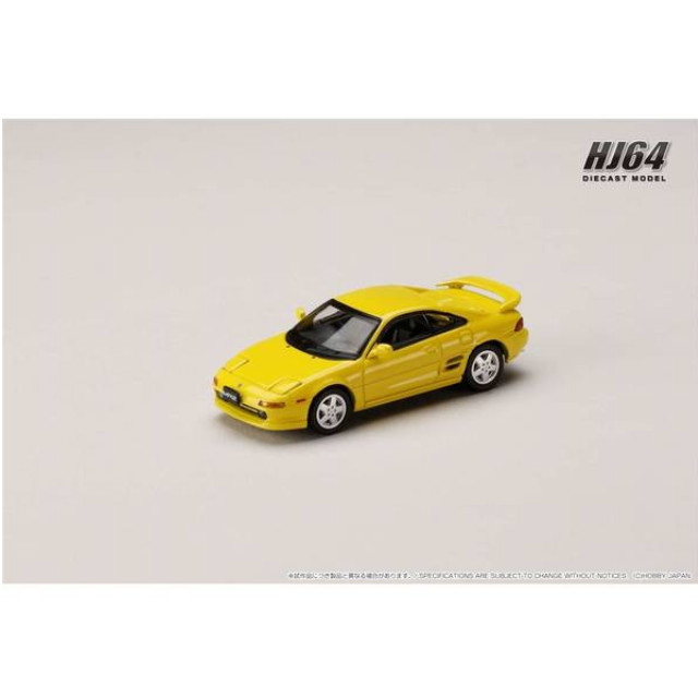 [MDL] 1/64 トヨタ MR2(SW20) GT-S(1993) スーパーブライトイエロー 完成品 ミニカー(HJ643045Y) ホビージャパン