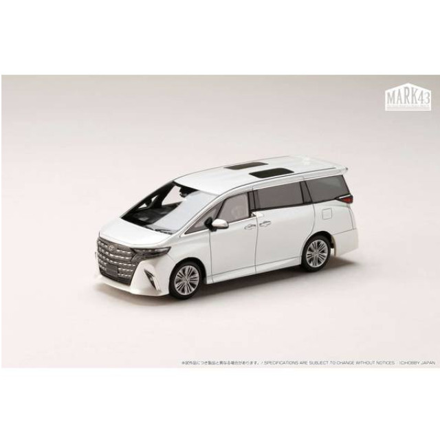 [MDL] 1/43 トヨタ ALPHARD(アルファード) Z プラチナホワイトパールマイカ 完成品 ミニカー(PM43156BW) MARK43